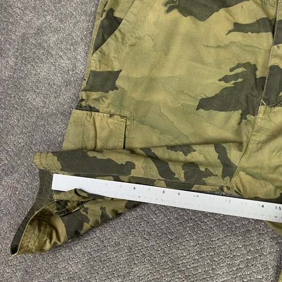 Vintage Fox Camo Cargo Shorts Men's 42 Camouflage Racing Y2K - Picture 13 of 13